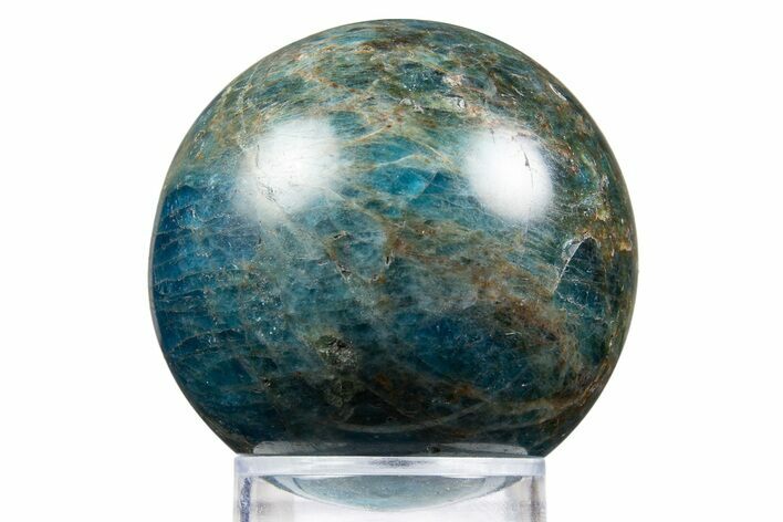 Bright Blue Apatite Sphere - Madagascar #334018